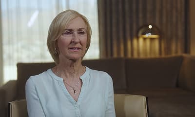 Maria sitting in a chair